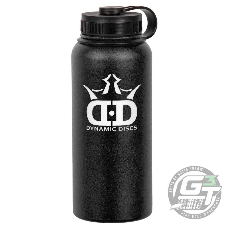 Dynamic Discs Logo 32 oz. Stainless Steel Insulated Water Bottle