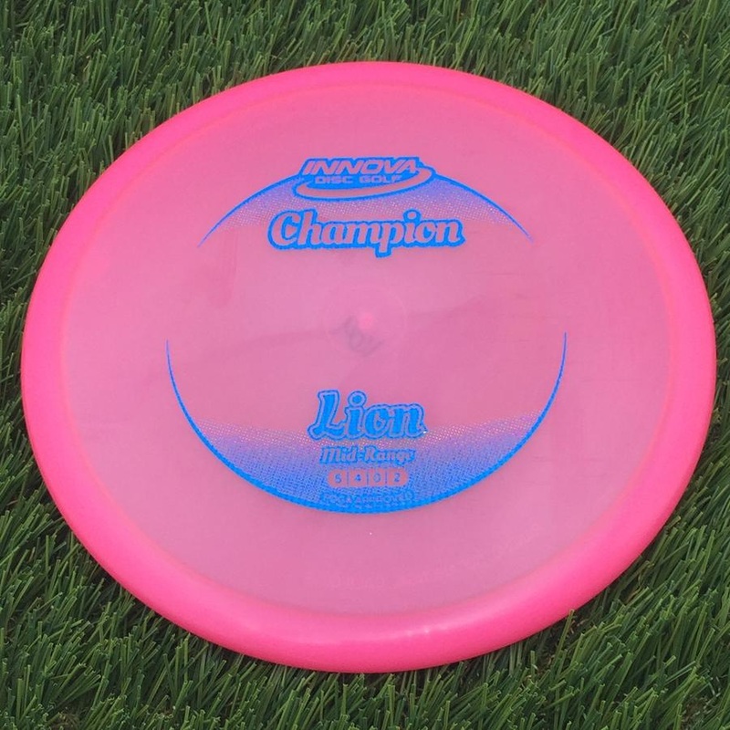 Innova Champion Lion with Circle Fade Stock Stamp – 169.8g – Pink