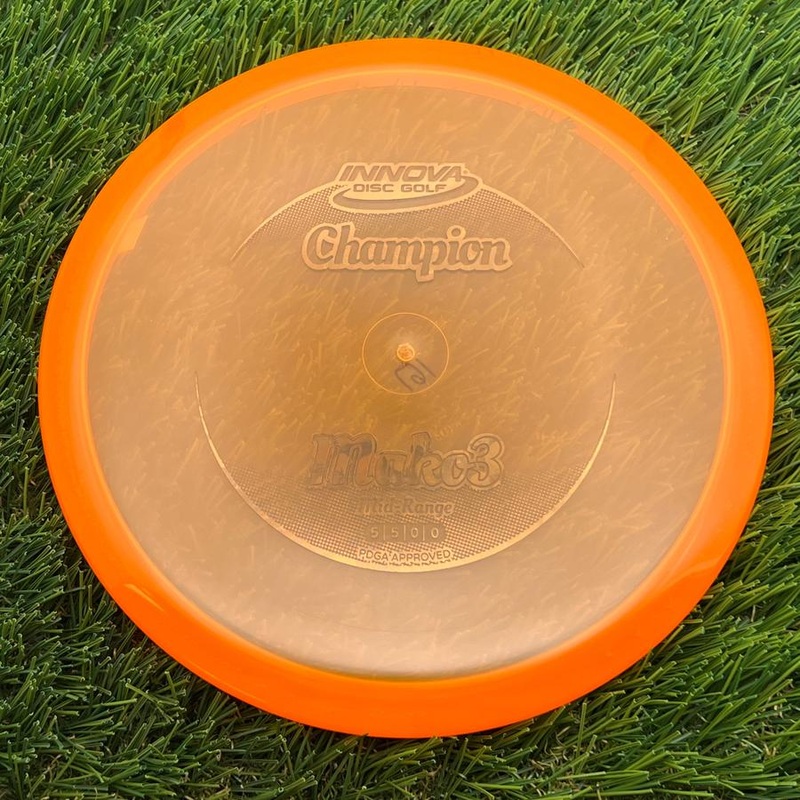 Innova Champion Mako3 with Circle Fade Stock Stamp – 167.68g – Orange