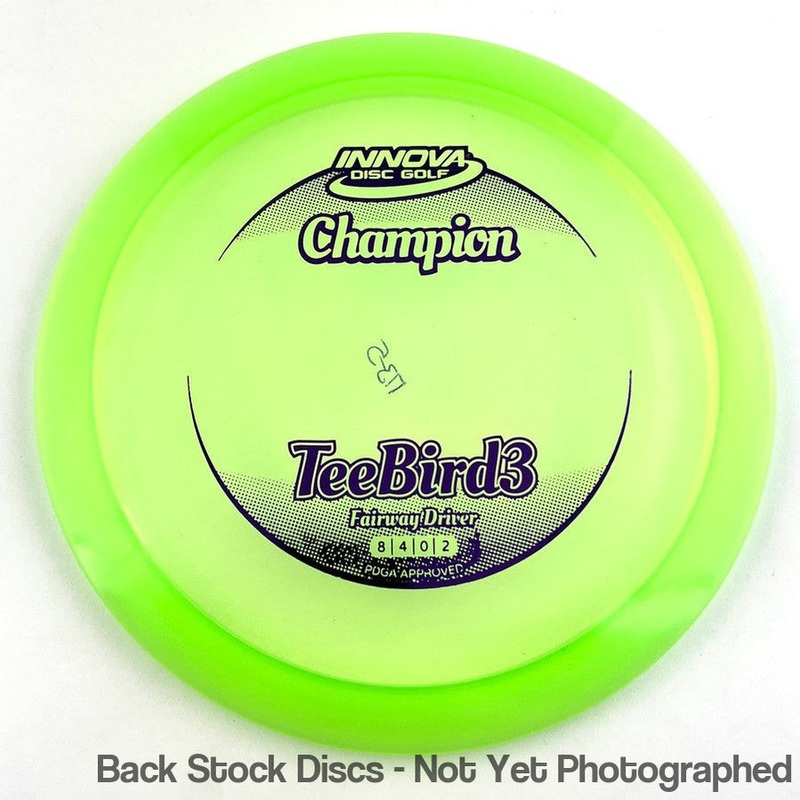 Innova Champion Teebird3 Fairway Driver with Circle Fade Stock Stamp [Back Stock Inventory – Disc and Stamp Color WILL VARY]