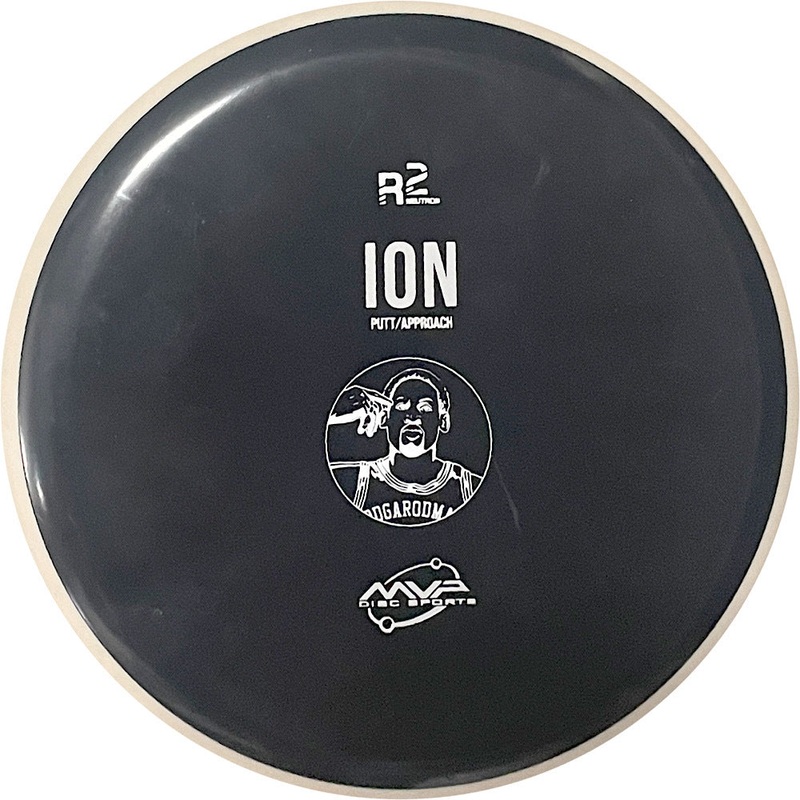 MVP R2 Neutron Anode – PDGA Rodman Mini Stamp