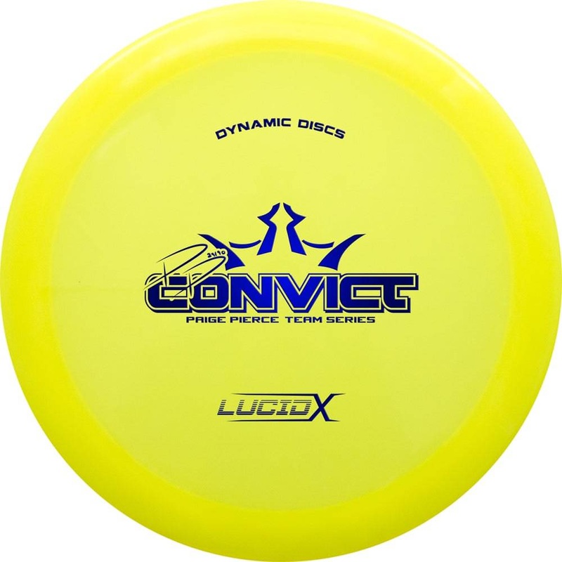Dynamic Discs Limited Edition 2018 Team Series Paige Pierce Lucid-X Convict Fairway Driver Golf Disc
