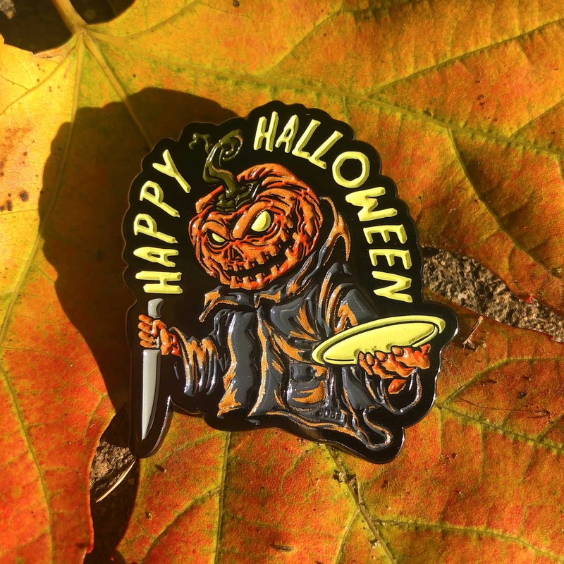 Halloween 2023 Pumpkin Head Disc Golf Pin – LIMITED EDITION
