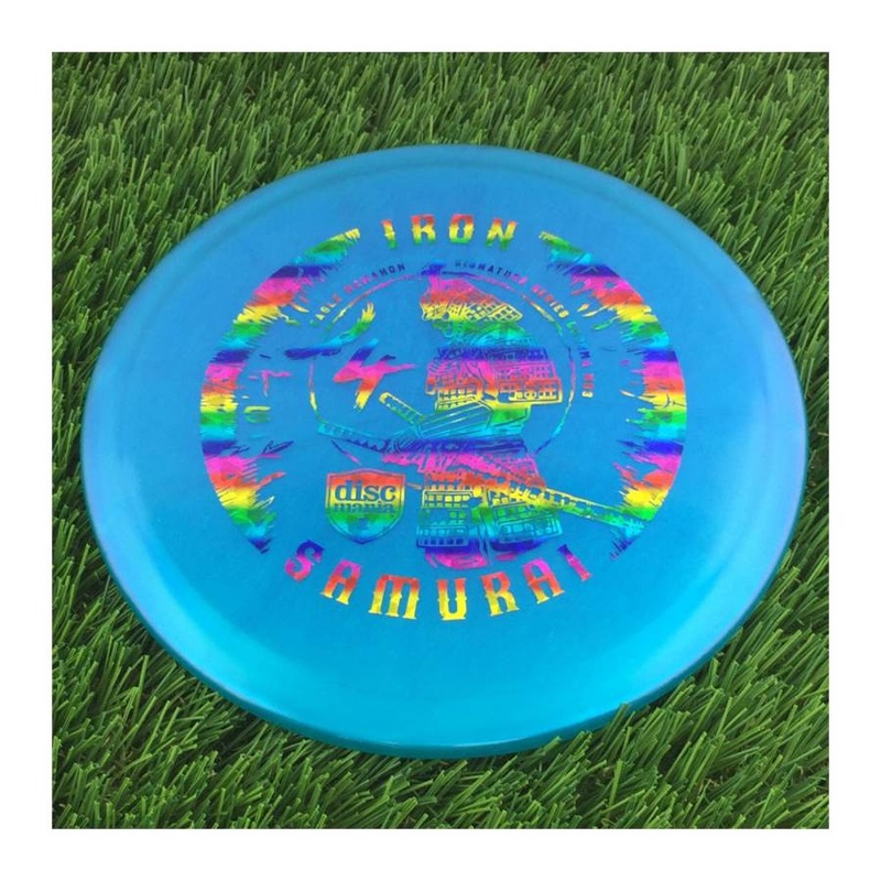 Discmania Chroma C-Line MD3 with Eagle McMahon Signature Series Iron Samurai 4 Stamp – 177g – Translucent Blue