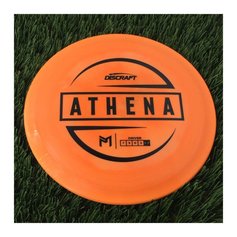 Discraft ESP Athena with PM Logo Stock Stamp Stamp – 174g Orange