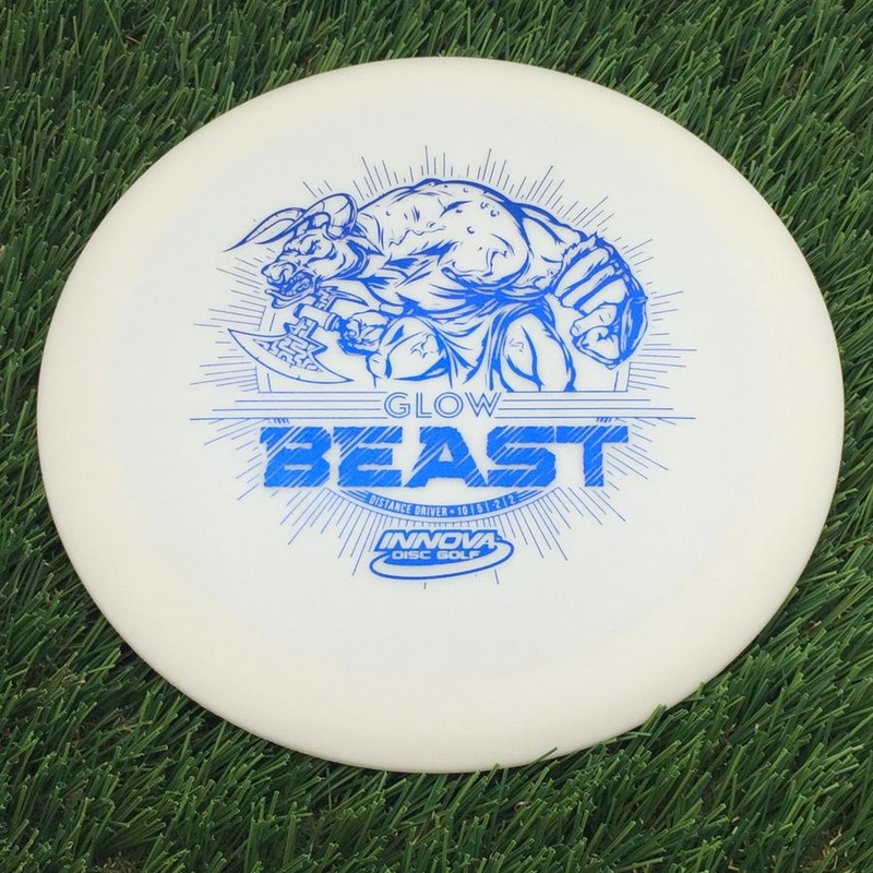 Innova DX Glow Beast with Burst Logo Stock Character Stamp – 167.25g – Glow