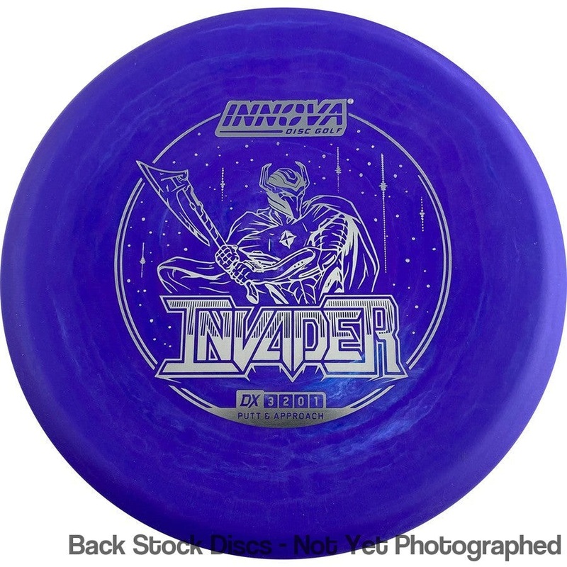 Innova DX Invader Putter with Burst Logo Stock Stamp [Back Stock Inventory – Disc and Stamp Color WILL VARY]