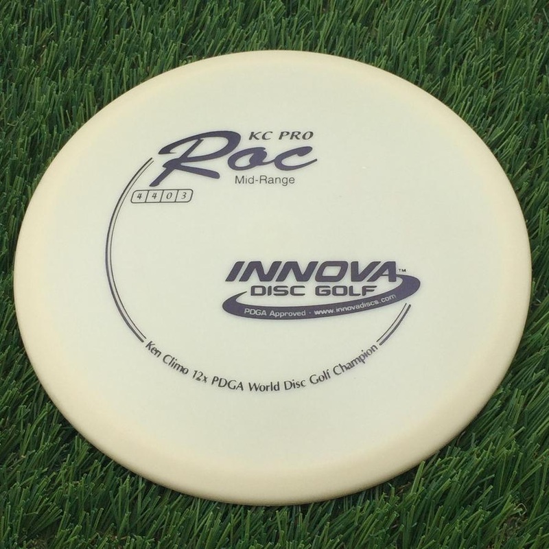 Innova Pro KC Roc with Ken Climo 12x PDGA World Disc Golf Champion Stamp – 150.5g – Cream