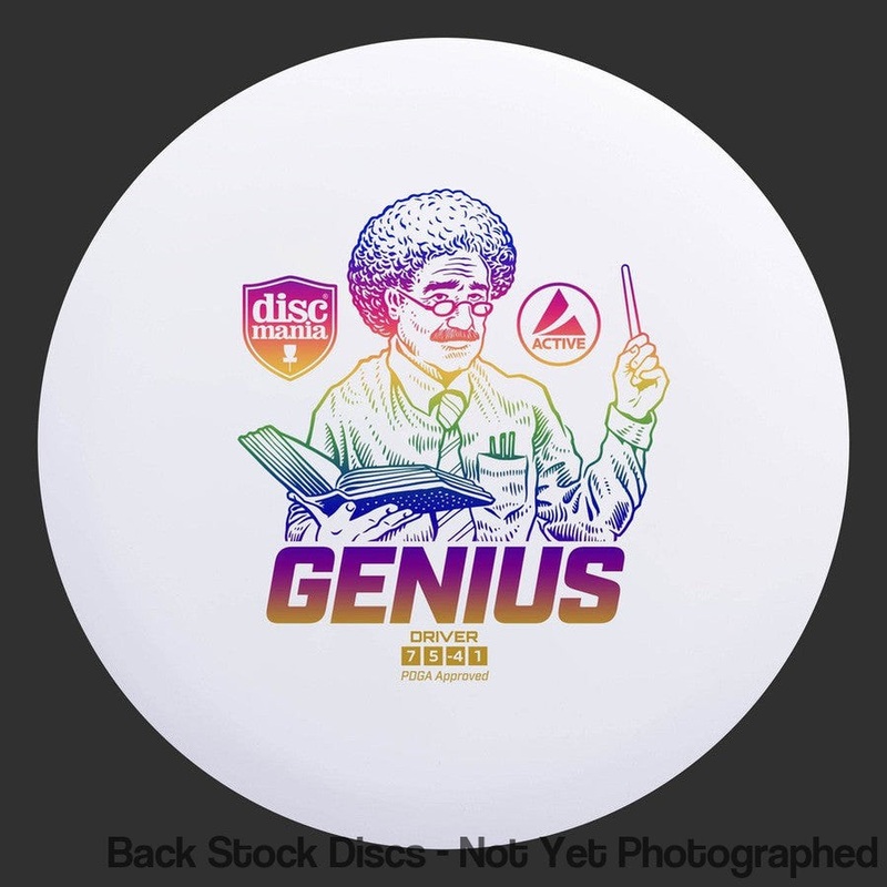 Discmania Active Base Level Genius Fairway Driver (Stock Stamp) [Back Stock Inventory – Disc and Stamp Color WILL VARY]