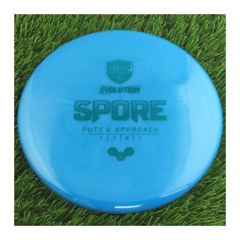 Discmania Soft Neo Spore – 157g – Translucent Blue