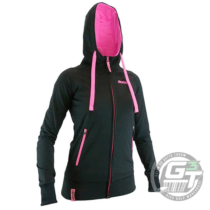 DUDE Ladies Inspire Tech Hoodie Fleece Disc Golf Jacket