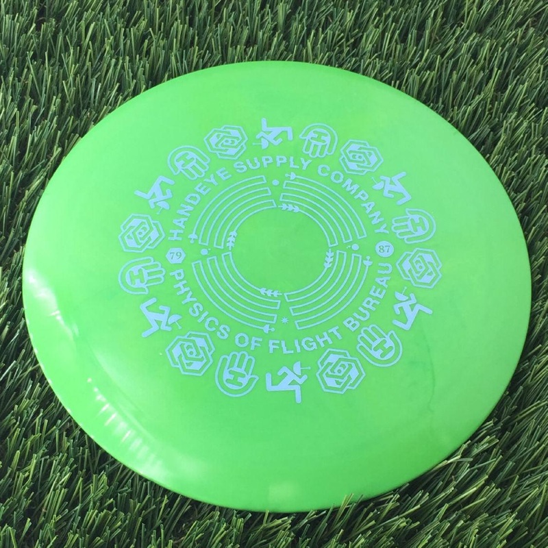 Dynamic Discs Fuzion Vandal with HSCo Handeye Supply Co Commuter Stamp – 173g Green