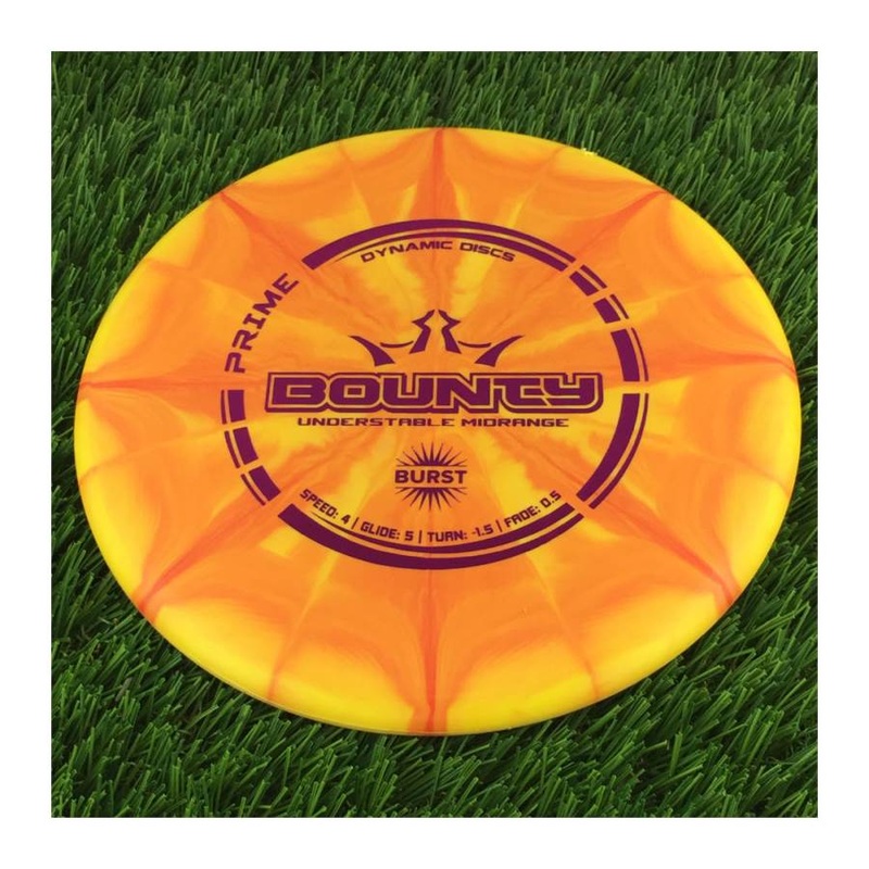 Dynamic Discs Prime Burst Bounty – 177g – Solid Orange