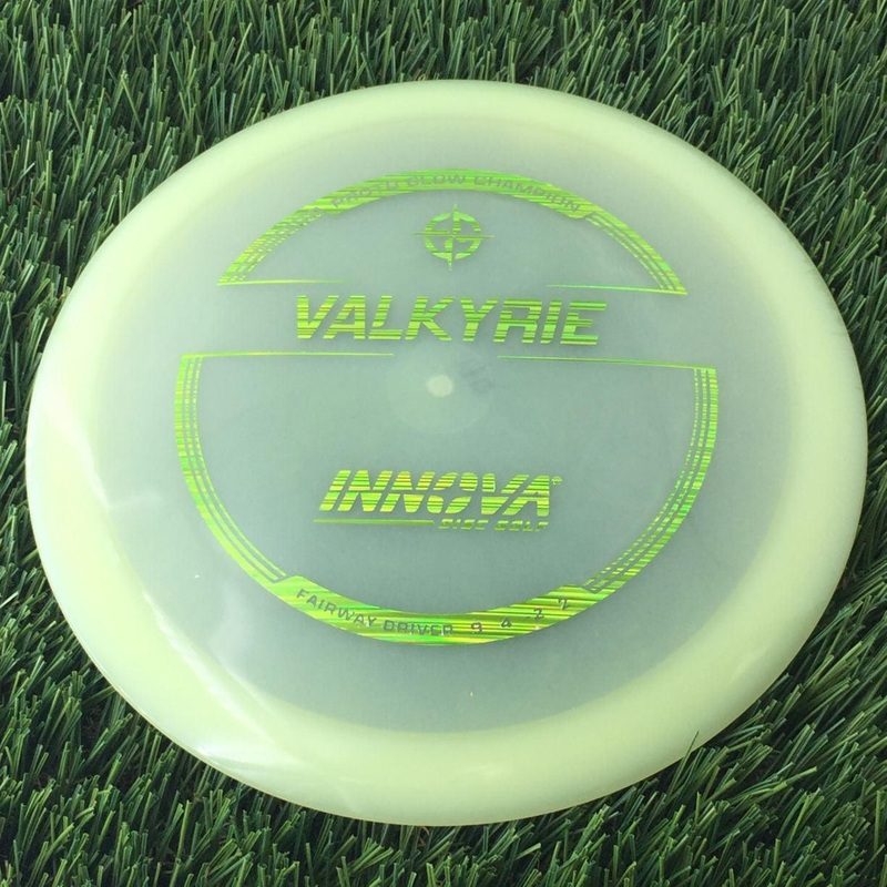 Innova Proto Glow Champion Valkyrie with Burst Logo Stock Stamp – 170g – Translucent Glow