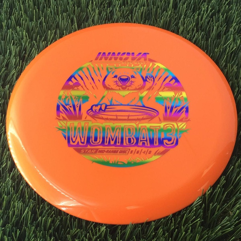 Innova Star Wombat3 with Burst Logo Stock Stamp – 180g Orange