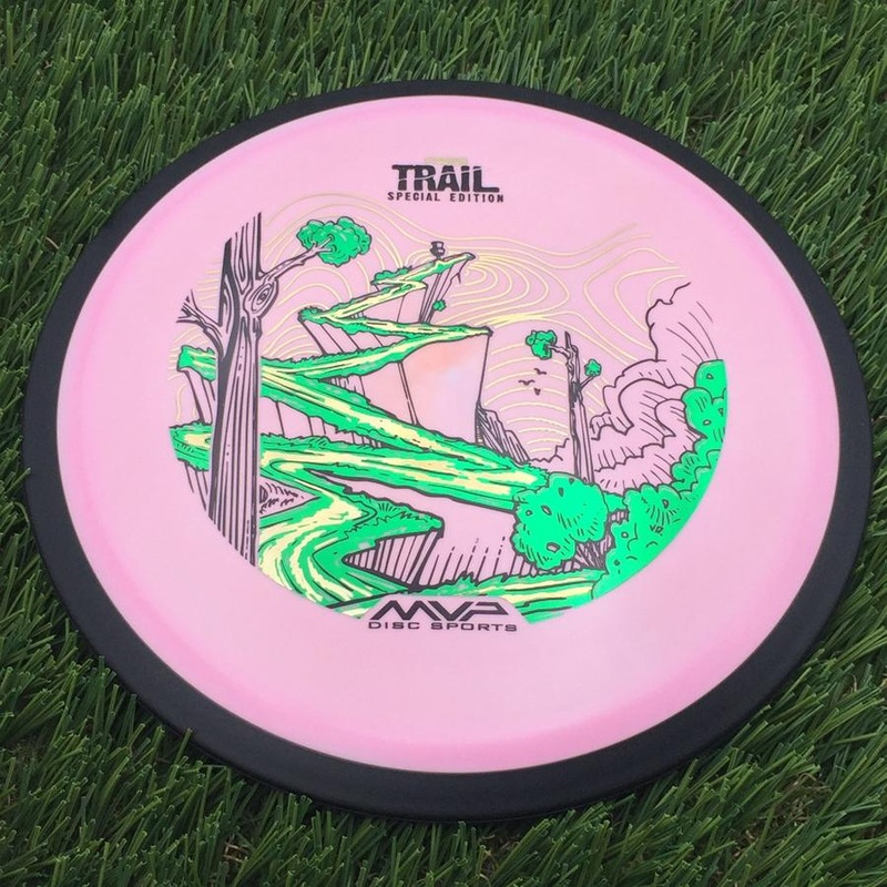 MVP Fission Trail with Special Edition Trail Art by John Dorn Stamp – 150g – Muted Pink