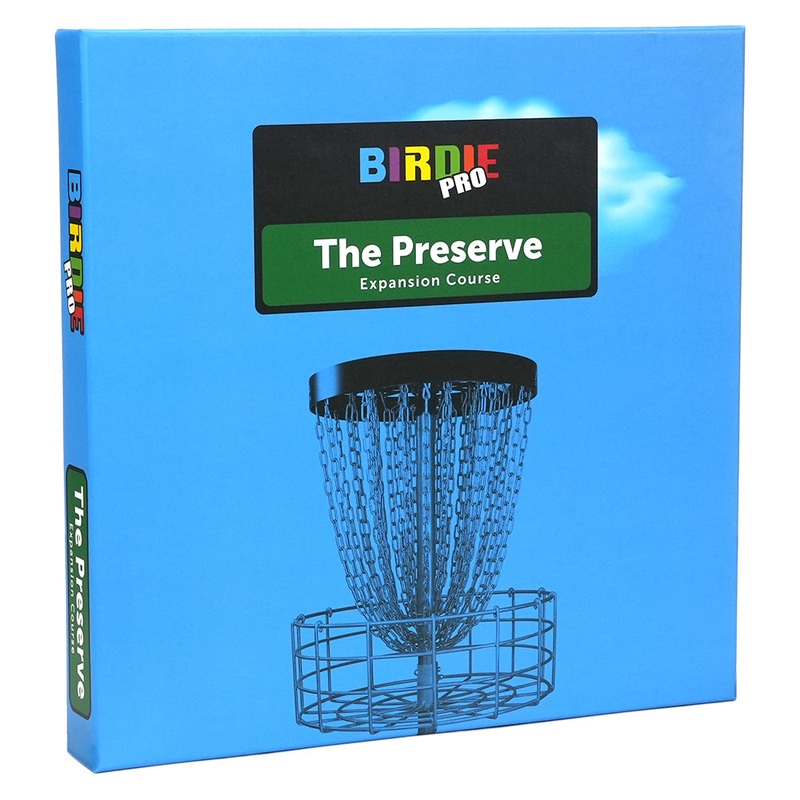 Boda Brothers Games Birdie Pro Disc Golf Tabletop Board Game – The Preserve Expansion Course