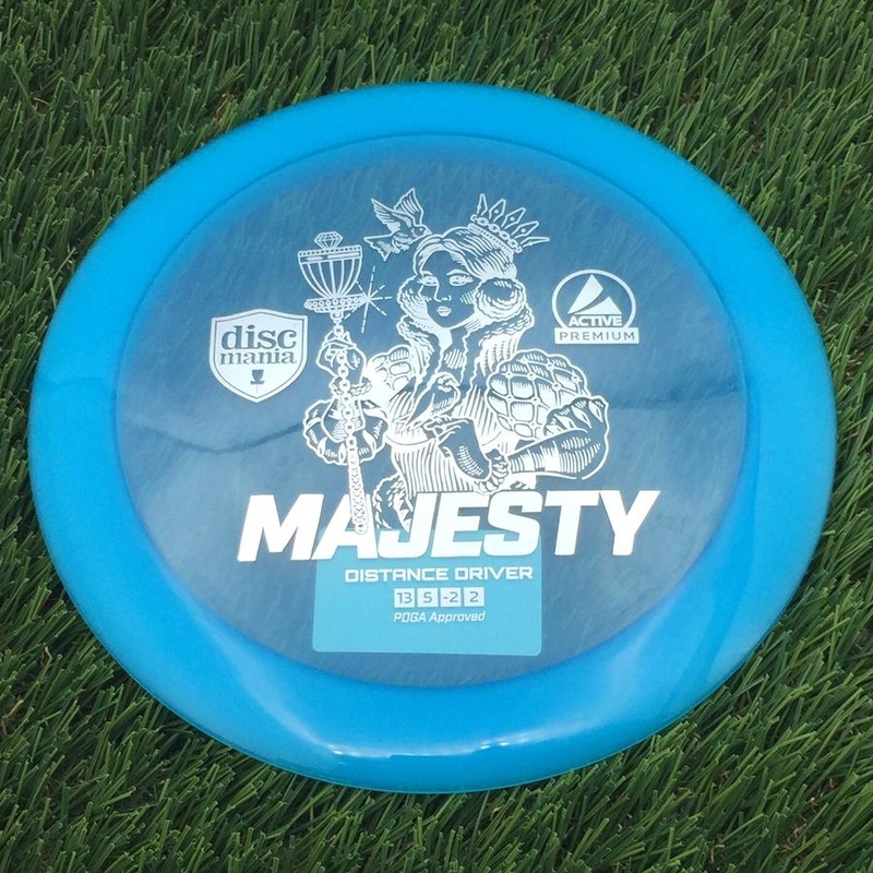 Discmania Active Premium Majesty – 171g – Translucent Blue