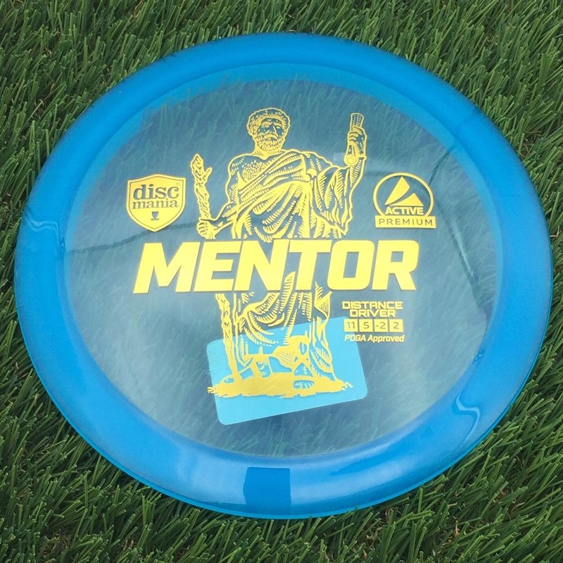 Discmania Active Premium Mentor – 171g – Translucent Blue