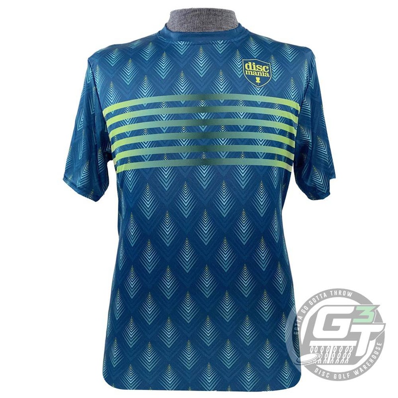 Discmania Simon Lizotte Signature Featured Card Performance Short Sleeve Disc Golf Jersey