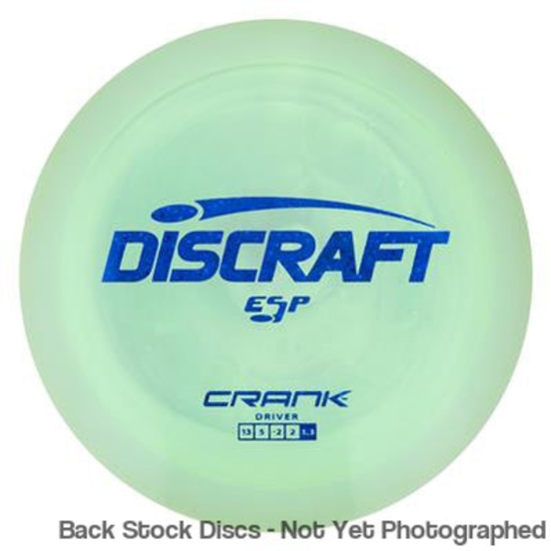 Discraft ESP Crank Distance Driver (Stock Stamp) [Back Stock Inventory – Disc and Stamp Color WILL VARY]
