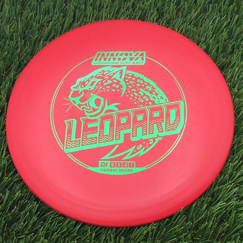 Innova DX Leopard with Burst Logo Stock Stamp – 150g – Red