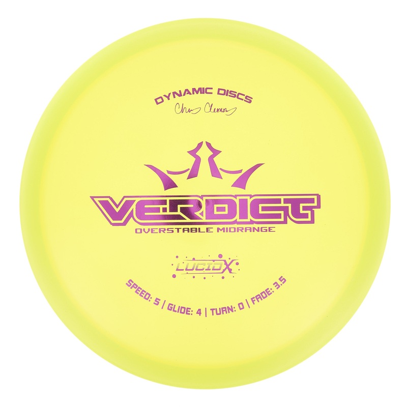 Dynamic Discs Verdict – Chris Clemons 2023 Team Series Lucid X Glimmer 175g | Style 0003