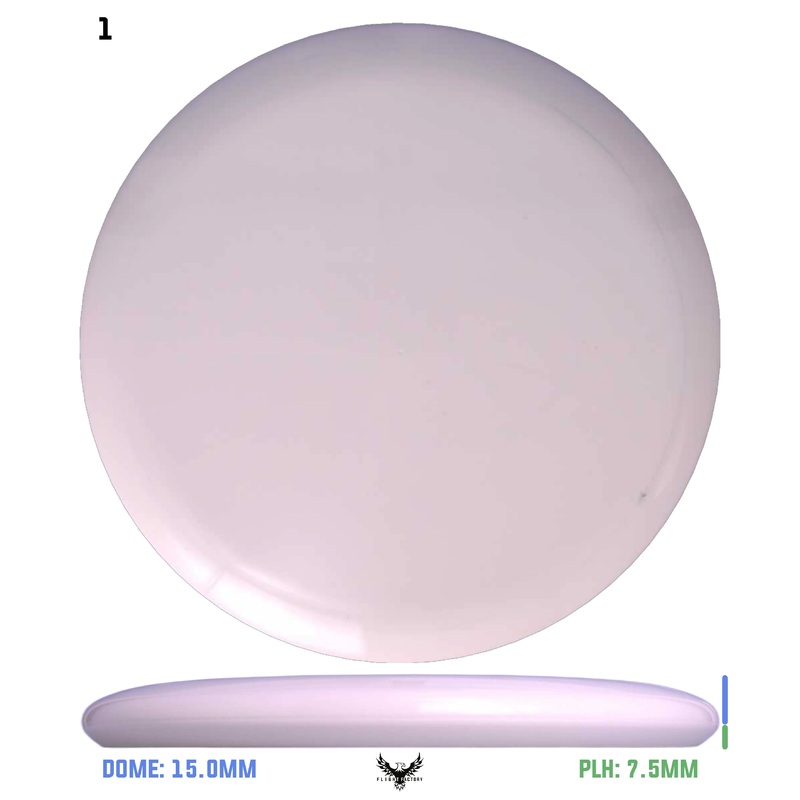Discraft White ESP Paul McBeth Luna – Bottom Stamp