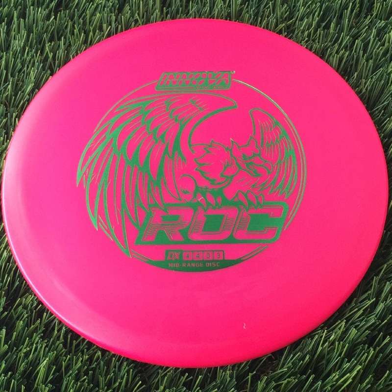 Innova DX Roc with Burst Logo Stock Stamp – 112g Pink