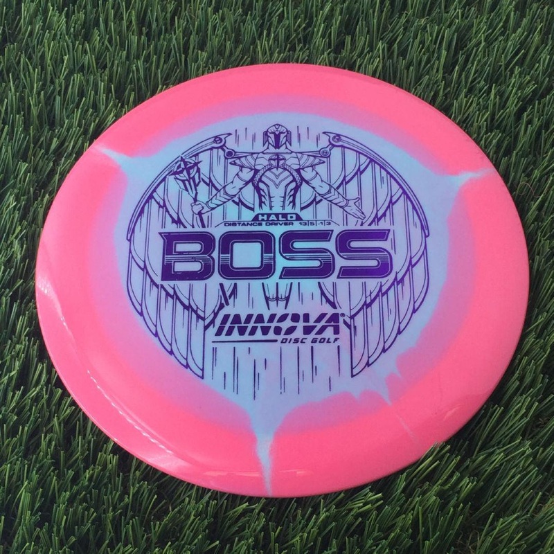 Innova Halo Star Boss with Burst Logo Stock Stamp – 162g Bluish Pink