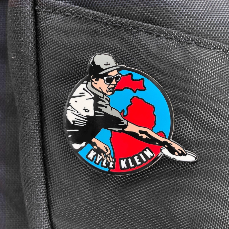 Kyle Klein Disc Golf Pin – Series 1