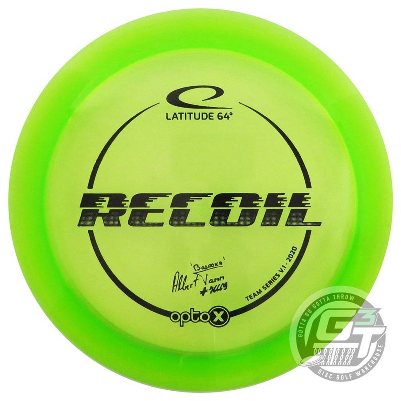 Latitude 64 Limited Edition 2020 Team Series Albert Tamm Opto-X Recoil Distance Driver Golf Disc