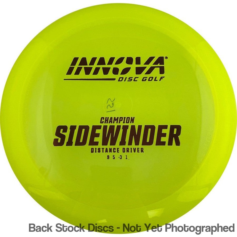 Innova Champion Sidewinder Distance Driver with Burst Logo Stock Stamp [Back Stock Inventory – Disc and Stamp Color WILL VARY]