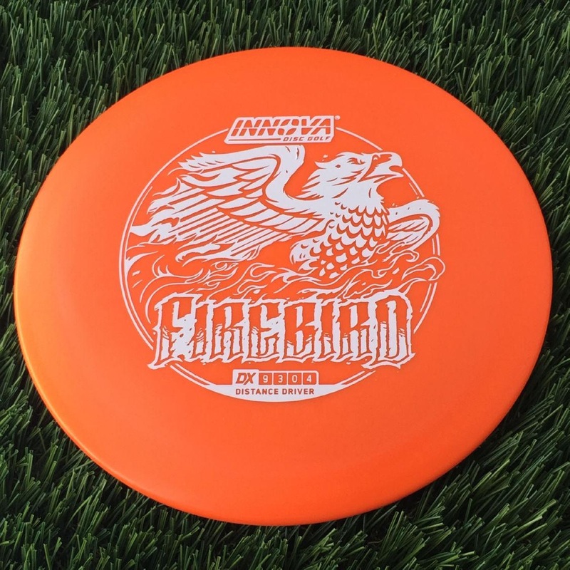 Innova DX Firebird with Burst Logo Stock Stamp – 147g Orange