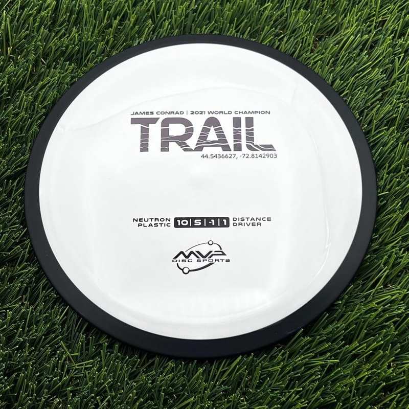MVP Neutron Trail with James Conrad | 2021 World Champion | 37.7155474,-119.676854 Stamp – 169.8g – White