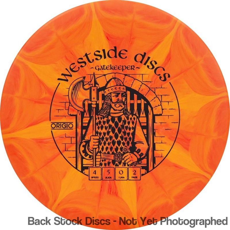 Westside Origio Burst Gatekeeper Midrange (Stock Stamp) [Back Stock Inventory – Disc and Stamp Color WILL VARY]