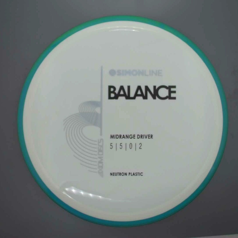 Axiom Neutron Balance with SimonLine Stock Stamp – 168.1g – White