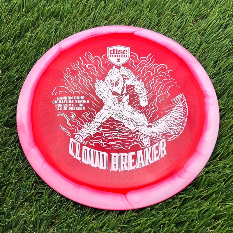 Discmania Horizon C-Line Cloud Breaker with Gannon Buhr Signature Series 2025 Stamp – 174.8g – Bright Pink