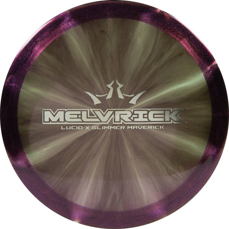 Dynamic Discs Limited Edition 2020 Team Series Zach Melton Glimmer Lucid-X Maverick Fairway Driver Golf Disc