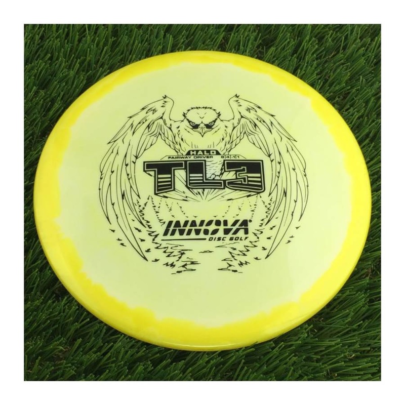 Innova Halo Star TL3 with Burst Logo Stock Stamp – 161g – Solid Yellow