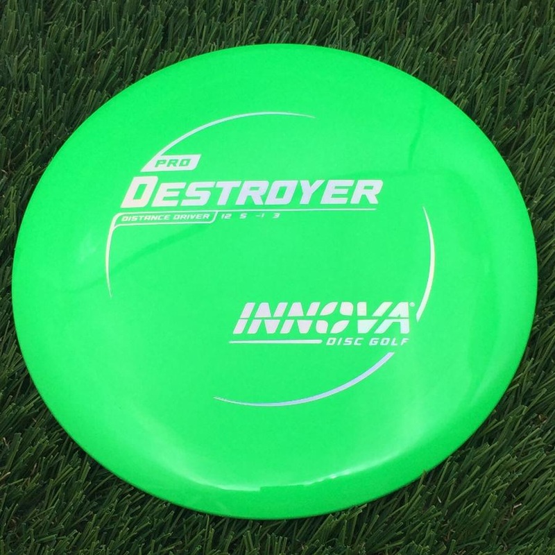 Innova Pro Destroyer with Burst Logo Stock Stamp – 172.1g – Green