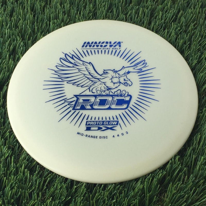 Innova Proto Glow DX Roc with Burst Logo Stock Stamp – 171g Glow
