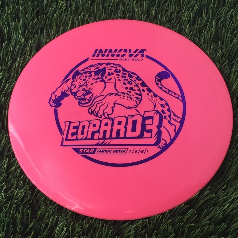 Innova Star Leopard3 with Burst Logo Stock Stamp – 162g – Solid Pink