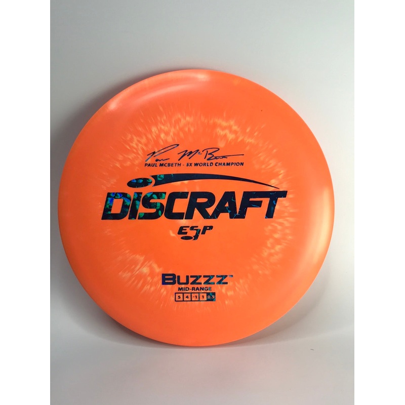 5x Paul McBeth ESP Buzzz 180g