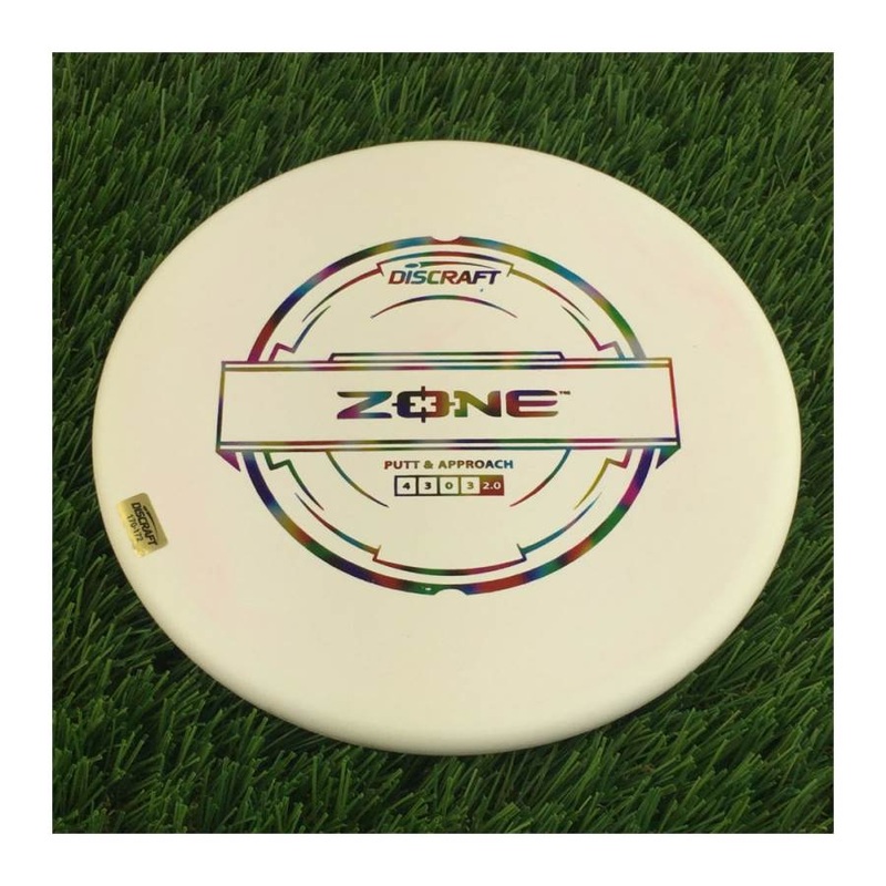 Discraft Putter Line Zone – 174g – Solid Off White