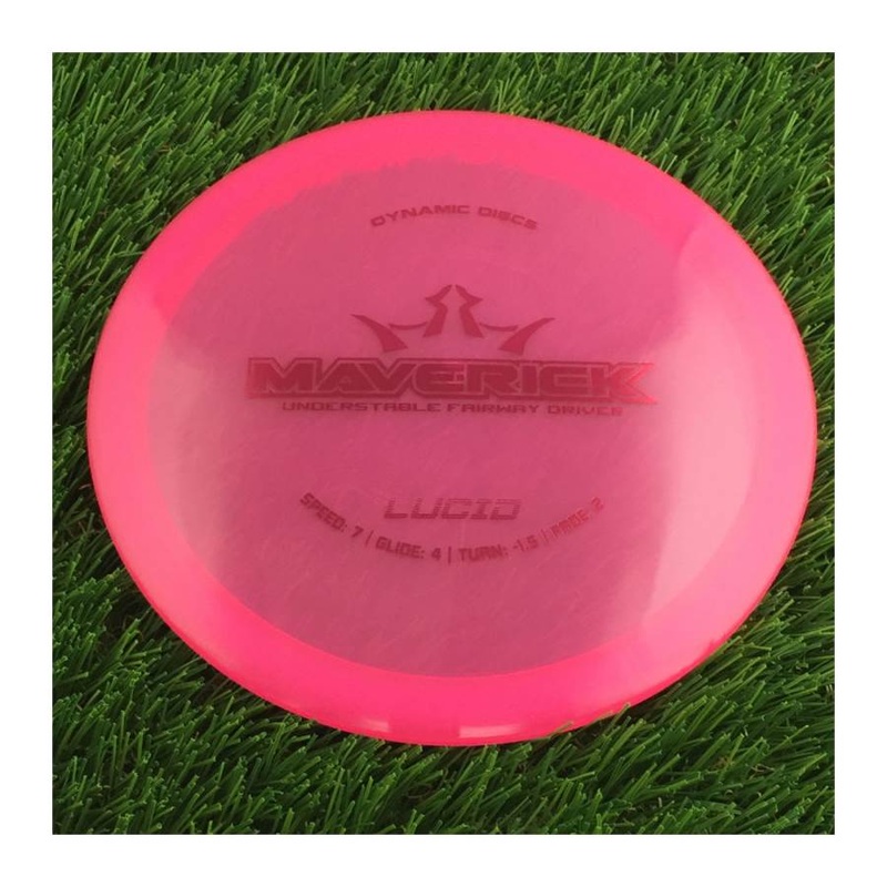 Dynamic Discs Lucid Maverick – 173g – Translucent Pink