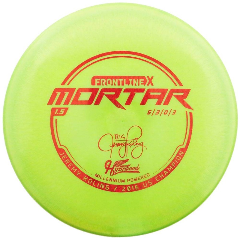 Hyzerbomb Limited Edition Signature Big Jerm Jeremy Koling Frontline-X Mortar Midrange Golf Disc