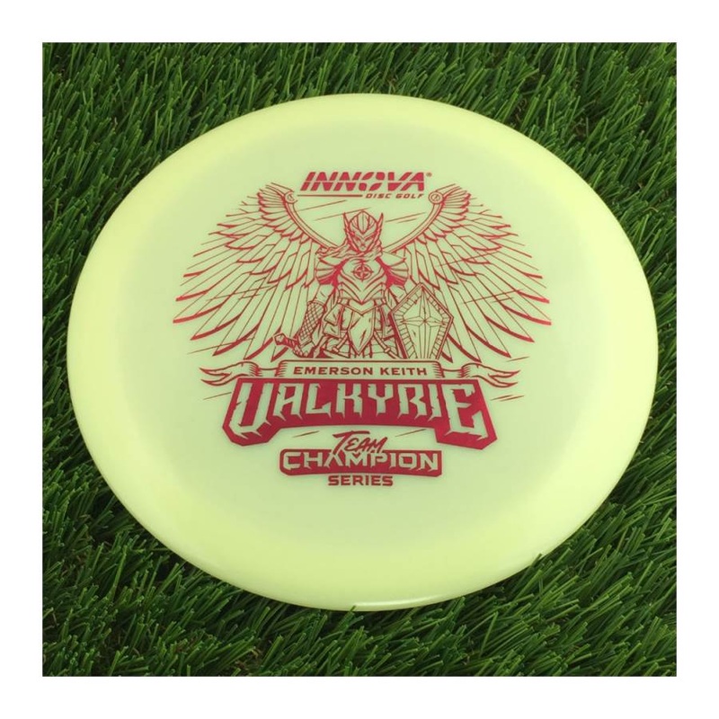 Innova Proto Glow Star Valkyrie with Emerson Keith Team Champion Tour Series 2024 Stamp – 175g – Solid Glow