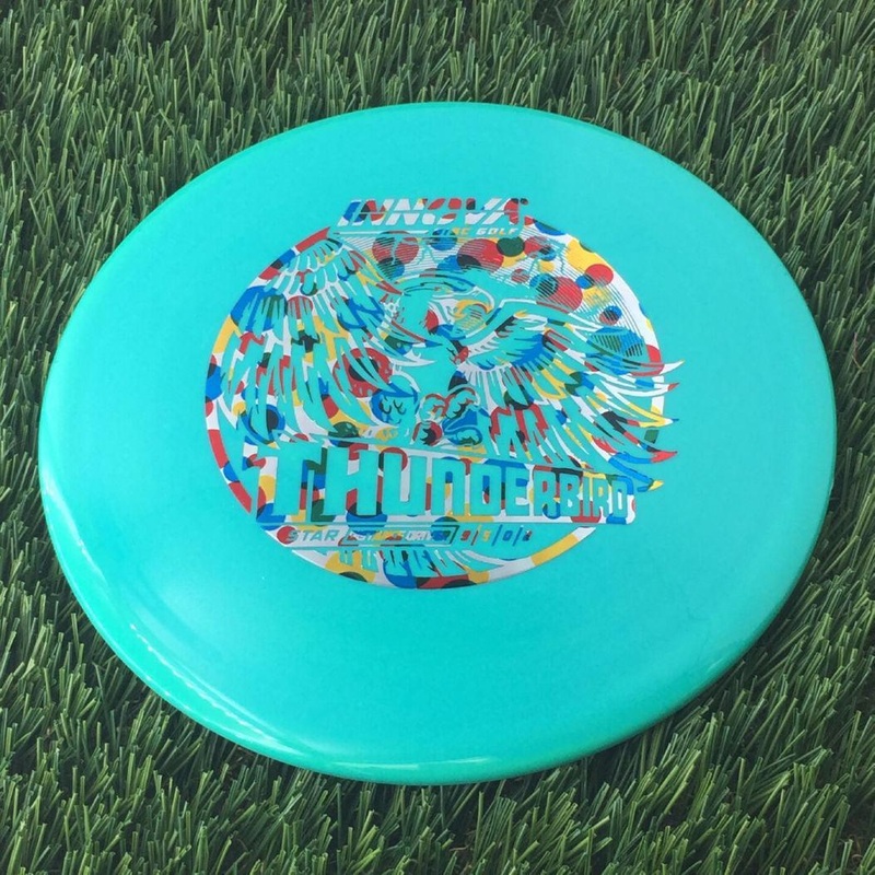 Innova Star Thunderbird with Burst Logo Stock Character Stamp – 171g – Solid Green