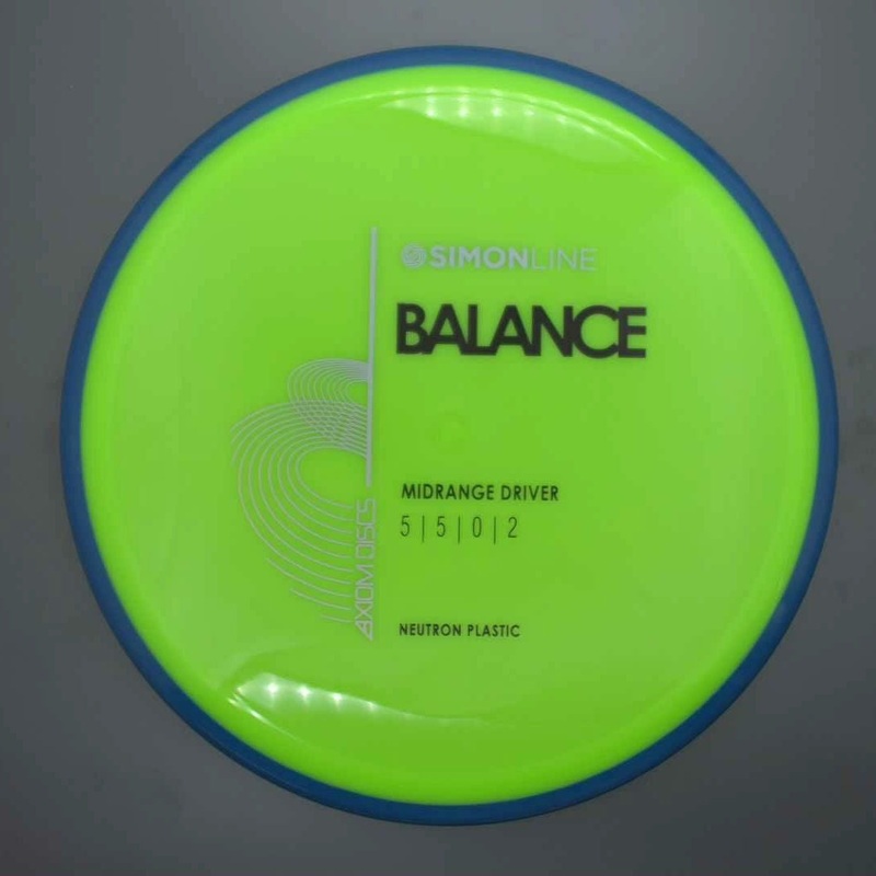 Axiom Neutron Balance with SimonLine Stock Stamp – 176.2g – Neon Yellow